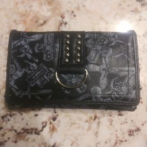 Iron fist cross wallet